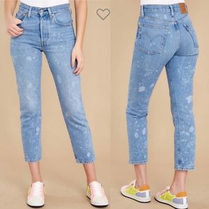 Levi’s 501 Original Cropped High Rise Jeans